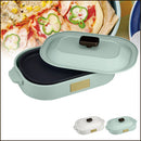 2WAY式コンパクトホットプレート コンパクトホットプレート フッ素加工 タコ焼き機 お好み焼き プレート ラドンナ 1年保証付き Toffy