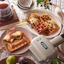 ハーフホットサンドメーカー〔プレート交換タイプ〕 ホットサンドメーカー スリム トーストプレート ワッフルメーカー プレート交換式 電気 キッチン 新生活 1年保証付 耳まで 1枚焼 toffy トフィー ぼん家具