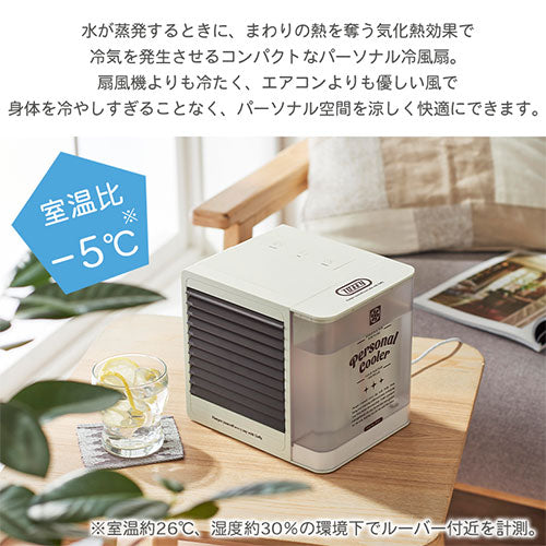 空気冷却器USBモバイルエアコンクーラー、パーソナルミニ空気冷却器加湿器 (未使用の新古品)