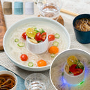 ミニ流しそうめん 流しそうめん 光る ミニ 流し素麺 LED付き 薬味トレー付き 自動回転 電池式 部品 洗える お手入れ簡単 卓上 省スペース そうめん器 こども おしゃれ ライフオンプロダクツ