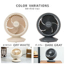 USBコンパクトサーキュレーター 扇風機 サーキュレーター 小型 ポータブルファン USB給電 風量調節 自動首振り 角度調節 空気循環 暑さ対策 衣類乾燥 お風呂上り キャンプ BBQ 省エネ ライフオンプロダクツ