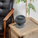 USBコンパクトサーキュレーター 扇風機 サーキュレーター 小型 ポータブルファン USB給電 風量調節 自動首振り 角度調節 空気循環 暑さ対策 衣類乾燥 お風呂上り キャンプ BBQ 省エネ ライフオンプロダクツ