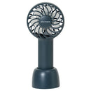 充電式ミニハンディファン ハンディファン 首かけ 扇風機 小型 ポータブルファン 手持ち ネックストラップ スタンド 卓上 USB充電 通勤 通学 持ち歩き アウトドア 熱中症対策 ライフオンプロダクツ