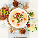 流しそうめん器 流しそうめん たためる シリコンボウル 流し素麺 薬味トレー付き 自動回転 電池式 部品 洗える お手入れ簡単 省スペース そうめん器 こども おしゃれ ライフオンプロダクツ