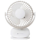 充電式ミニクリップファン クリップ扇風機 ポータブル ファン 卓上扇風機 クリップ 卓上 壁掛け ハンディファン 3way 扇風機 持ち運び 小型 USB充電 サーキュレーター おしゃれ ライフオンプロダクツ