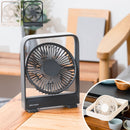 スリムデスクファン 扇風機 ハンディファン usb卓上扇風機 ミニ扇風機 ポータブル扇風機 卓上 マグネットスタンド 風量調節 薄型 省スペース コンパクト 持ち運び usb充電 ライフオンプロダクツ