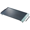 スリムグリルプレート スリムグリルプレート グリルプレート ホットプレート 薄型 約幅47cm スタンド ハンドル 収納時 厚さ約3cm 温度 4段階 フッ素加工 プレート 丸洗いOK Toffy