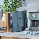 スリムグリルプレート スリムグリルプレート グリルプレート ホットプレート 薄型 約幅47cm スタンド ハンドル 収納時 厚さ約3cm 温度 4段階 フッ素加工 プレート 丸洗いOK Toffy