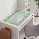 デスクマット〔小〕 デスクマット 子供 学習机 マット 机マット 小サイズ 80×50 キッズ 透明 下敷き 日本製 おしゃれ 男の子 女の子 世界地図 恐竜 動物 ぼん家具