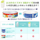 ニオイポイ×におわなくてポイ共通カセット×24 おむつ処理 ベビー キッズ アップリカ ニオイポイ×におわなくてポイ共通カセット におわなくてポイ ゴミ トイレ用品 送料無料 アップリカ