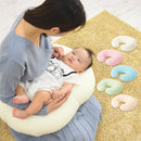 カバーが洗える大きいクッション 授乳クッション  授乳枕 抱き枕 クッション u字 円座 赤ちゃん 頭 ガード 産後 ベビー マタニティ お祝い タオル生地 円形 丸形 洗える カバー おしゃれ ミルク ぼん家具