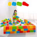 おもちゃブロック〔88ピース〕 大きくて軽い おもちゃブロック 知育玩具 からだを使って遊べる 大きなブロックで誤飲の心配無し プレゼント   ぼん家具