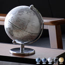 インテリア地球儀〔小〕 インテリア 雑貨 地球儀 アンティーク カラフルグローブ 大人 おしゃれ 国旗 日本地図 世界地図 マップ 学習 卓上 球形 幅13cm ぼん家具