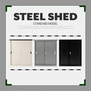 物置〔中〕棚板 追加棚板 スチール物置専用 スタンダードタイプ スチール 防水 防錆 中サイズ専用 可動棚 追加用 オプションパーツ 別売りパーツ 1枚 整理収納 DIY ぼん家具