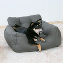 ペット用ドライブベッド〔Lサイズ〕 ドライブベッド 犬 車 ドライブシート ペットベッド 車用 ドライブボックス Lサイズ 布製 ポケット クッション 滑り止め付き イヌ 猫 動物用 ぼん家具