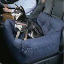 ペット用ドライブベッド〔Lサイズ〕 ドライブベッド 犬 車 ドライブシート ペットベッド 車用 ドライブボックス Lサイズ 布製 ポケット クッション 滑り止め付き イヌ 猫 動物用 ぼん家具