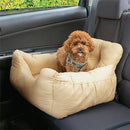 ペット用ドライブベッド〔Lサイズ〕 ドライブベッド 犬 車 ドライブシート ペットベッド 車用 ドライブボックス Lサイズ 布製 ポケット クッション 滑り止め付き イヌ 猫 動物用 ぼん家具