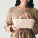 収納トート〔SS〕 買い物かご バスケット かご 収納 収納バッグ 文房具 ケーブル リモコン 小物収納 収納トート 買い物かご キャンパス ストッカー 撥水 SSサイズ ぼん家具