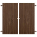 シンプル木製ラック追加扉〔幅44・幅90cm〕 扉 追加 当店 シンプル木製ラック専用 幅44cm専用 幅90cm専用 本体別売り 扉付き つまみ 取っ手 木製 書棚 収納棚 整理棚 コミック 漫画 単行本 収納 ぼん家具