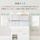 2WAYおままごとキッチン キャビネット ごっこ遊び 木製 ずっと使える 大きくなったらキャビネットに 8点の小物付き   ぼん家具