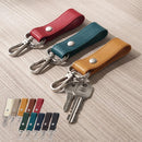 牛本革 キーケース レザーキーホルダー 本革 ストラップ スマートキーホルダー キーリング ベルトループ 革小物 メンズ レディース お揃い 記念日 贈り物 父の日 母の日 LeatherKnots