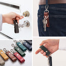 牛本革 キーケース レザーキーホルダー 本革 ストラップ スマートキーホルダー キーリング ベルトループ 革小物 メンズ レディース お揃い 記念日 贈り物 父の日 母の日 LeatherKnots