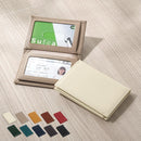 牛本革 パスケース パスケース 定期入れ カードケース 本革 ICカードケース 二つ折り 薄型 メンズ レディース 免許証入れ 社員証 診察券ケース 通勤 通学 入学 就職祝い LeatherKnots