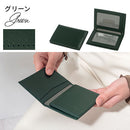 牛本革 パスケース パスケース 定期入れ カードケース 本革 ICカードケース 二つ折り 薄型 メンズ レディース 免許証入れ 社員証 診察券ケース 通勤 通学 入学 就職祝い LeatherKnots