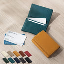 牛本革 名刺入れ 本革 名刺入れ 名刺ケース 3ポケット メンズ レディース 就職祝い 昇進祝い おしゃれ かわいい かっこいい 名刺いれ プレゼント 贈り物 誕生日 記念日 LeatherKnots