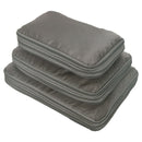 圧縮トラベルポーチ〔3点セット〕 トラベルポーチ 旅行用ポーチ 圧縮 3点セット 圧縮袋 旅行用 衣類仕分け スーツケース キャリーバッグ パッキング 着替え 下着 化粧品 圧縮バッグ Laborio