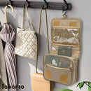 吊り下げトラベルポーチ トラベルポーチ 旅行用ポーチ 吊り下げポーチ 化粧品 洗面用具 コスメポーチ 化粧ポーチ 旅行用 トラベル スーツケース キャリーバッグ 壁掛け フック Laborio