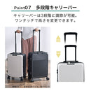 スーツケース〔S〕33L 1-2泊用 スーツケース キャリーバッグ 折りたたみスーツケース 多機能 Sサイズ 軽量 33L TSAロック ダイヤル 国内旅行 海外旅行 出張用 ドリンクホルダー ぼん家具