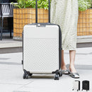 スーツケース〔M〕40L 2-3泊用 スーツケース キャリーバッグ 折りたたみスーツケース 多機能 Mサイズ 軽量 40L TSAロック ダイヤル 国内旅行 海外旅行 出張用 ドリンクホルダー ぼん家具