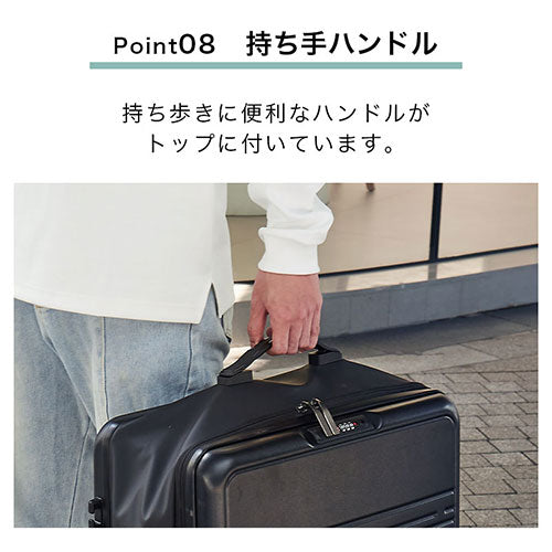 スーツケース〔M〕40L 2-3泊用
