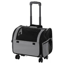 ペットキャリー ペットカート ペットキャリー ケース キャスター カート バッグ クレート 小型犬 犬 猫 折りたたみ 耐荷重 8kg 飛び出し防止 リード SHIPOPO