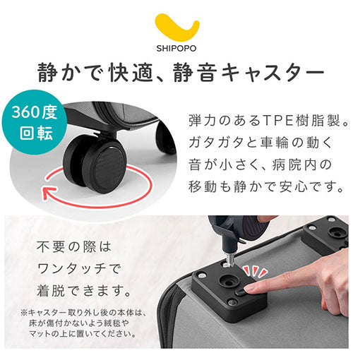 ペットカート 4輪360°静音 犬猫兼用 キャリー 70x40x40 ブラウン ペットキャリーカート 360度回転 4輪タイプ 生活雑貨・家電 ペット用品