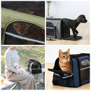 ペットキャリーバッグ ペットキャリーバッグ 犬 猫 2WAY ペットキャリー キャリーバッグ 犬用キャリーバッグ メッシュ ボストン ショルダー 斜めがけ 飛び出し防止 リード SHIPOPO