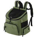 ペットキャリーリュック ペットキャリーバッグ 犬 ペットキャリー リュック 上開き 対面 小型犬 キャリーバッグ 8キロ ペット キャリー ペットバッグ 飛び出し防止 リード 布 SHIPOPO