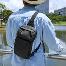 laborioショルダーバッグ ボディバッグ ショルダーバッグ 肩掛け 斜めがけ 大容量 収納力 ブラック 黒 無地 多機能 サブストラップ ポケット 男前 メンズ レディース シンプル Laborio