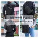 laborioショルダーバッグ ボディバッグ ショルダーバッグ 肩掛け 斜めがけ 手提げ 2way 大容量 収納 ブラック 黒 無地 多機能 通気 ポケット 男前 メンズ レディース シンプル Laborio