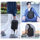 laborioショルダーバッグ ボディバッグ ショルダーバッグ 肩掛け 斜めがけ 手提げ 2way 大容量 収納 ブラック 黒 無地 多機能 通気 ポケット 男前 メンズ レディース シンプル Laborio