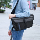 laborioショルダーバッグ ショルダーバッグ 斜めがけバッグ 大きめ ボディバッグ 大容量 収納 ブラック 黒 ポケット サブストラップ 通勤 通学 蒸れにくい メンズ レディース Laborio