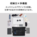 laborioショルダーバッグ ショルダーバッグ 斜めがけバッグ 大きめ ボディバッグ 大容量 収納 ブラック 黒 ポケット サブストラップ 通勤 通学 蒸れにくい メンズ レディース Laborio