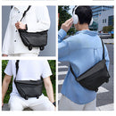 laborioショルダーバッグ ワンショルダーバッグ ウェストポーチ ショルダーバッグ 斜めがけバッグ 大容量 収納 ブラック 多機能 ポケット 旅行 通勤 通学 メンズ レディース Laborio