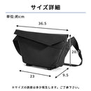 laborioショルダーバッグ ワンショルダーバッグ ウェストポーチ ショルダーバッグ 斜めがけバッグ 大容量 収納 ブラック 多機能 ポケット 旅行 通勤 通学 メンズ レディース Laborio