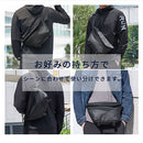 laborioショルダーバッグ ワンショルダーバッグ ウェストポーチ ショルダーバッグ 斜めがけバッグ 大容量 収納 ブラック 多機能 ポケット 旅行 通勤 通学 メンズ レディース Laborio