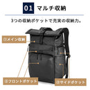 laborioリュックサック リュック ビジネスリュック リュックサック メンズ レディース ビジネス 大容量 軽量 A4 PC 防水 旅行 出張 通勤 通学 男女兼用 Laborio