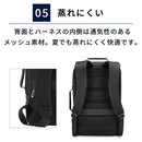 laborioリュックサック 2way リュック ビジネスリュック ビジネスバッグ 大容量 軽量 USB充電ポート A4 ノートPC 防水 アウトドア 旅行 通勤 通学 出張 就活 学生 男女兼用 Laborio