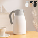 ハンディポット 卓上ポット 魔法瓶 保温ポット 10時間 保温保冷 1.4L ステンレスポット コーヒーポット 耐熱耐冷 氷が入る 広口 持ち手 ティーポット おしゃれ cloclo