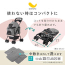  3WAYペットカート ペットカート 犬 カート 犬用カート ペットバギー ペット用カート ドッグカート ワンタッチ 折りたたみ 分離型 小型犬 中型犬 多頭 犬用ベビーカー SHIPOPO